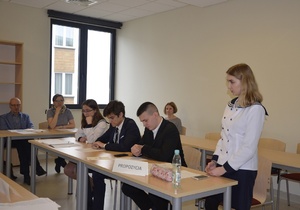 Finał turnieju debat oksfordzkich w Rzeszowie.