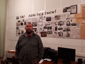 Wizyta edukatorów z IPN w Rzeszowie w Polskim Radio Lwów.