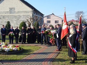 Uroczyste obchody 40. rocznicy powołania Komitetu Samoobrony Chłopskiej Ziemi Rzeszowskiej.