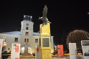 Prezentacja wystawy „Ojcowie Niepodległości” w Sędziszowie Małopolskim.