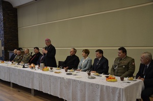 Spotkanie opłatkowe członków Armii Krajowej w Rzeszowie.