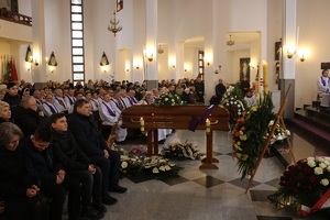Uroczystości pogrzebowe ks. prałata Eugeniusza Dryniaka.