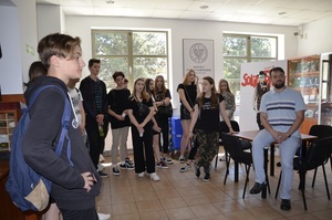Spotkanie w ramach „Co kryją Archiwa IPN ?” z uczniami Gimnazjum nr 8 w Rzeszowie.