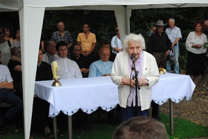 Przemówienie Marii Mireckiej Loryś. Fot. Janusz Kujawa