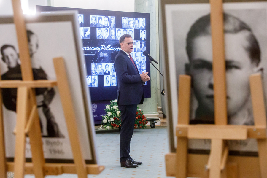 Uroczystość wręczenia not identyfikacyjnych – Warszawa, 3 grudnia 2019. Fot. Sławek Kasper (IPN)