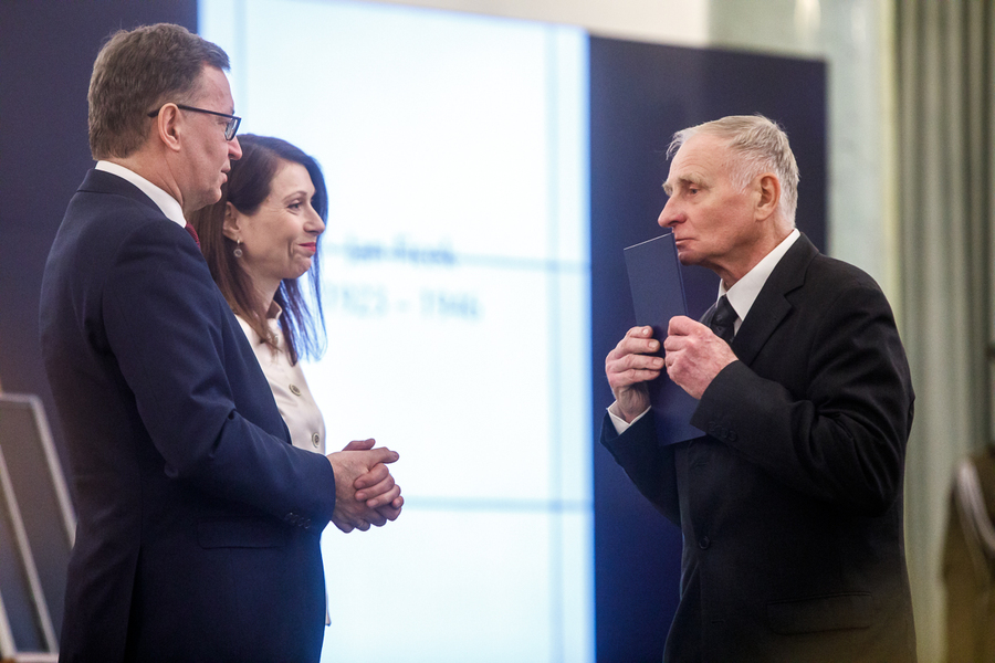 Uroczystość wręczenia not identyfikacyjnych – Warszawa, 3 grudnia 2019. Fot. Sławek Kasper (IPN)