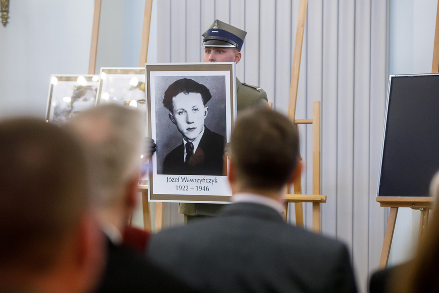 Uroczystość wręczenia not identyfikacyjnych – Warszawa, 3 grudnia 2019. Fot. Sławek Kasper (IPN)