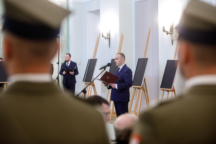 Uroczystość wręczenia not identyfikacyjnych – Warszawa, 3 grudnia 2019. Fot. Sławek Kasper (IPN)