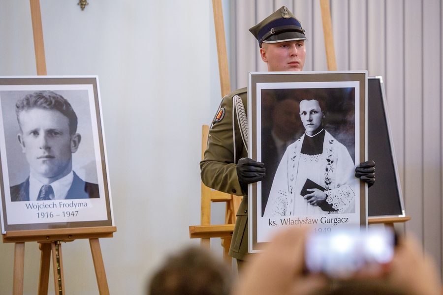 Uroczystość wręczenia not identyfikacyjnych – Warszawa, 3 grudnia 2019. Fot. Sławek Kasper (IPN)