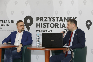 Dyskusja „Zielona Solidarność – nowa opozycja na wsi czy nawiązanie do PSL?” – 22 stycznia 2021. Fot. Piotr Życieński (IPN)