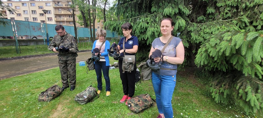 Szkolenie dla pracowników IPN Oddział w Rzeszowie przez żołnierzy 3. Podkarpackiej Brygady Obrony Terytorialnej – Rzeszów, 28 maja 2028.Fot. Katarzyna Gajda-Bator (IPN)