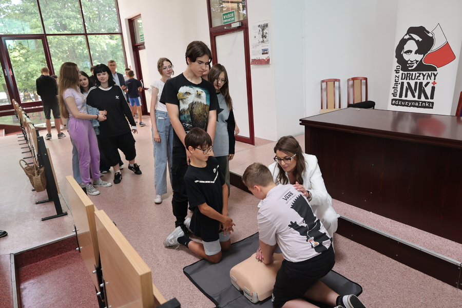 Zajęcia „Drużyna Inki” – Stalowa Wola, 6 czerwca 2024. Fot. Katarzyna Gajda-Bator (IPN)
