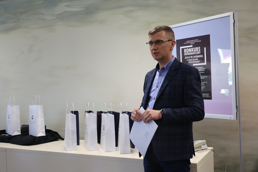 Wręczenie nagród w konkursie fotograficznym „Ocalić od zapomnienia – II wojna światowa w naszym regionie” – Rzeszów, 7 czerwca 2024. Fot. Katarzyna Gajda-Bator (IPN)