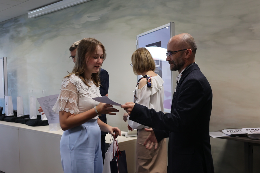 Wręczenie nagród w konkursie fotograficznym „Ocalić od zapomnienia – II wojna światowa w naszym regionie” – Rzeszów, 7 czerwca 2024. Fot. Katarzyna Gajda-Bator (IPN)