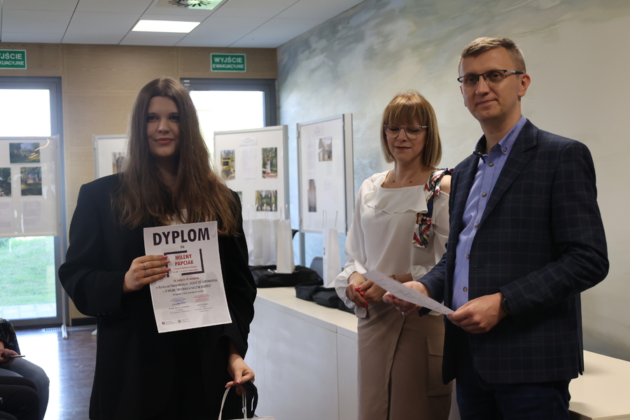 Wręczenie nagród w konkursie fotograficznym „Ocalić od zapomnienia – II wojna światowa w naszym regionie” – Rzeszów, 7 czerwca 2024. Fot. Katarzyna Gajda-Bator (IPN)