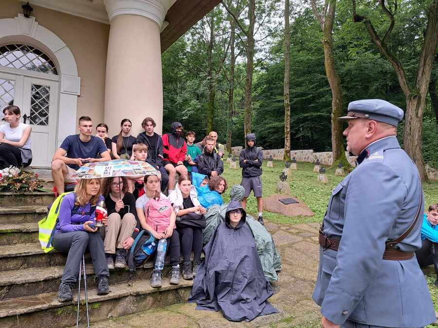 Rajd Historyczny Szlakiem Niepodległości – Pogórze Ciężkowickie i Rożnowskie,11-13 czerwca 2024. Fot. (IPN)