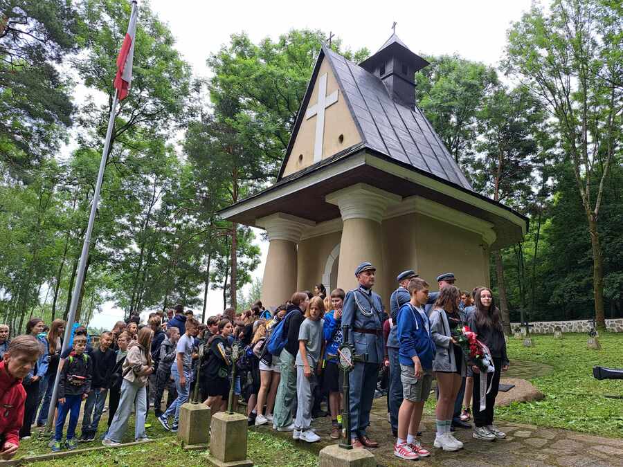 Rajd Historyczny Szlakiem Niepodległości – Pogórze Ciężkowickie i Rożnowskie,11-13 czerwca 2024. Fot. (IPN)