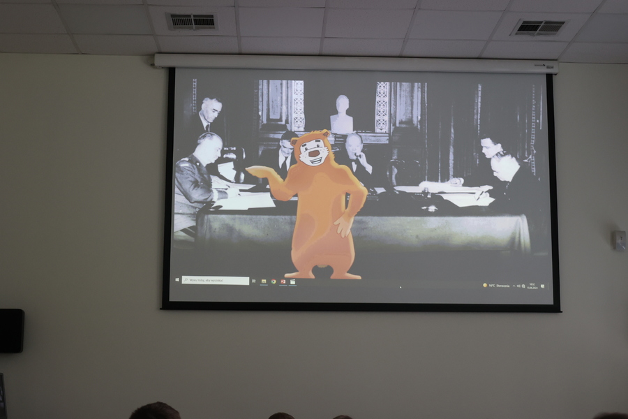 „Historia Misia Wojtka” – zajęcia edukacyjne dla uczniów SP nr 1 w Pstrągowej, 13 czerwca 2024. Fot. Katarzyna Gajda-Bator (IPN)