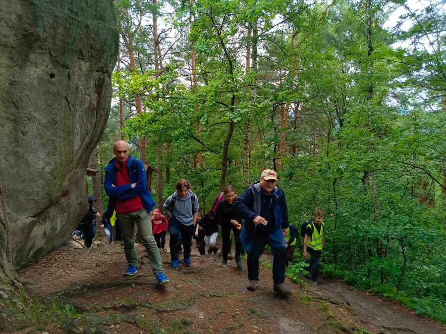Rajd Historyczny Szlakiem Niepodległości – Pogórze Ciężkowickie i Rożnowskie,11-13 czerwca 2024. Fot. (IPN)