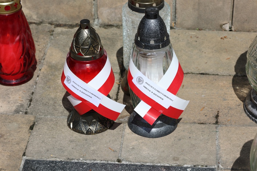 Narodowy Dzień Pamięci Ofiar Niemieckich Nazistowskich Obozów Koncentracyjnych i Obozów Zagłady – Rzeszów, 14 czerwca 2024. Fot. Joanna Kudyba (IPN)