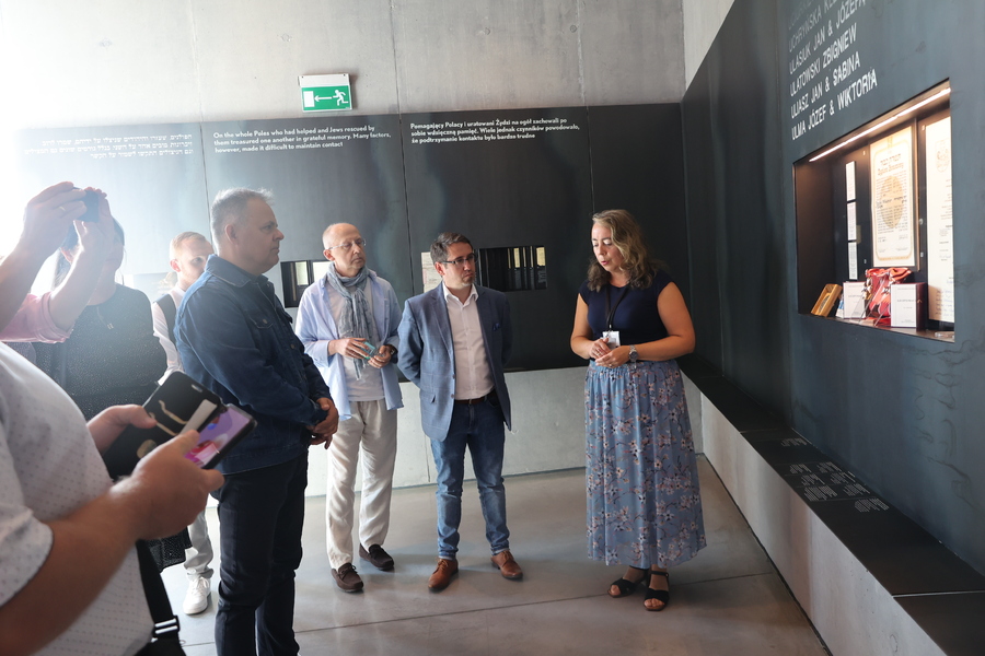 Grupa świętokrzyskich pedagogów i pracowników Delegatury IPN w Kielcach w Markowej – 18 czerwca 2024. Fot. Katarzyna Gajda-Bator (IPN)