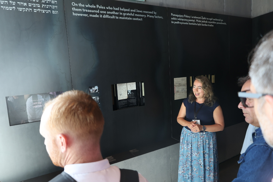 Grupa świętokrzyskich pedagogów i pracowników Delegatury IPN w Kielcach w Markowej – 18 czerwca 2024. Fot. Katarzyna Gajda-Bator (IPN)