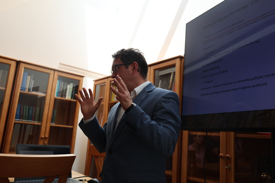 Grupa świętokrzyskich pedagogów i pracowników Delegatury IPN w Kielcach w Markowej – 18 czerwca 2024. Fot. Katarzyna Gajda-Bator (IPN)