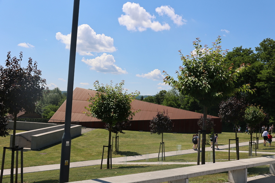 Grupa świętokrzyskich pedagogów i pracowników Delegatury IPN w Kielcach w Markowej – 18 czerwca 2024. Fot. Katarzyna Gajda-Bator (IPN)