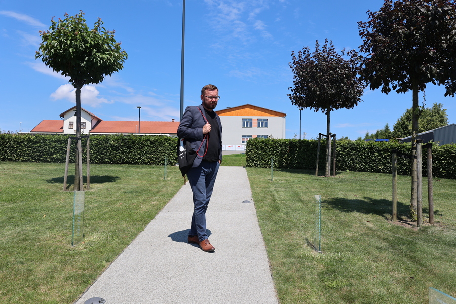 Grupa świętokrzyskich pedagogów i pracowników Delegatury IPN w Kielcach w Markowej – 18 czerwca 2024. Fot. Katarzyna Gajda-Bator (IPN)