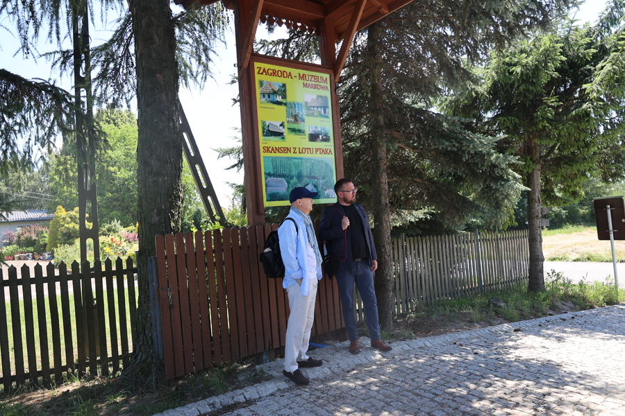 Grupa świętokrzyskich pedagogów i pracowników Delegatury IPN w Kielcach w Markowej – 18 czerwca 2024. Fot. Katarzyna Gajda-Bator (IPN)