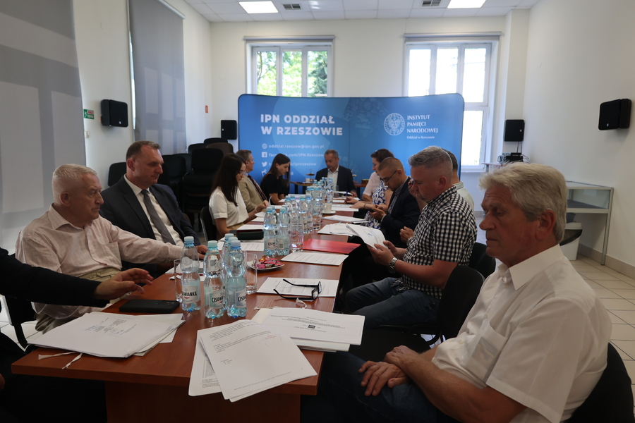 Posiedzenie Komitetu Ochrony Pamięci Walk i Męczeństwa przy Oddziale IPN w Rzeszowie – Rzeszów, 26 czerwca 2024. Fot. Katarzyna Gajda-Bator (IPN)