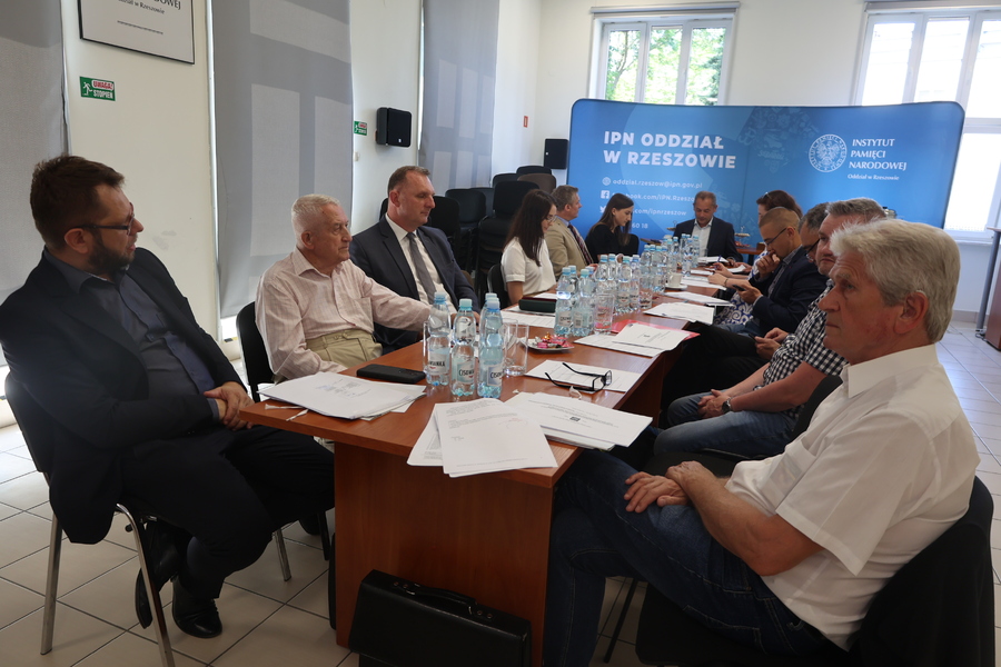Posiedzenie Komitetu Ochrony Pamięci Walk i Męczeństwa przy Oddziale IPN w Rzeszowie – Rzeszów, 26 czerwca 2024. Fot. Katarzyna Gajda-Bator (IPN)