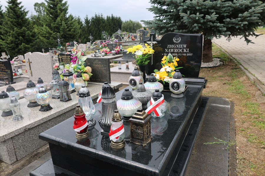 Siódma rocznica śmierci śp. dr. Zbigniewa Nawrockiego – Chmielnik, 1 lipca 2024. Fot. Katarzyna Gajda-Bator (IPN)