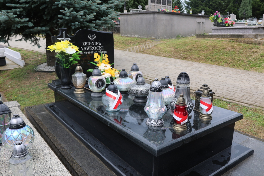 Siódma rocznica śmierci śp. dr. Zbigniewa Nawrockiego – Chmielnik, 1 lipca 2024. Fot. Katarzyna Gajda-Bator (IPN)