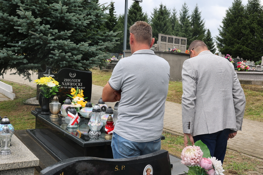 Siódma rocznica śmierci śp. dr. Zbigniewa Nawrockiego – Chmielnik, 1 lipca 2024. Fot. Katarzyna Gajda-Bator (IPN)