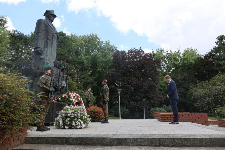 Obchody 81. rocznicy śmierci gen. broni Władysława Eugeniusza Sikorskiego – Rzeszów, 4 lipca 2024. Fot. Katarzyna Gajda-Bator (IPN)