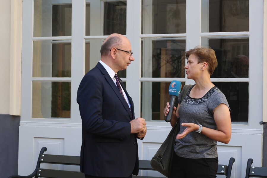 Sesji Sejmiku Województwa Podkarpackiego ustanawiająca błogosławioną Rodzina Ulmów patronami województwa – Łańcut. 7 lipca 2024. Fot. Katarzyna Gajda-Bator (IPN)