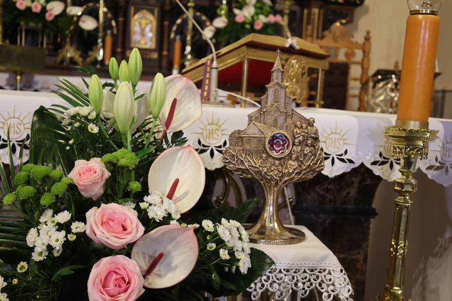 Msza św. w dniu wspomnienia liturgicznego bł. Rodzina Ulmów – Markowa, 7 lipca 2024. Fot. Katarzyna Gajda-Bator (IPN)