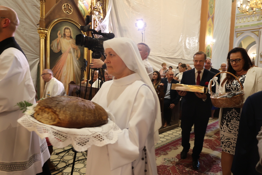 Msza św. w dniu wspomnienia liturgicznego bł. Rodzina Ulmów – Markowa, 7 lipca 2024. Fot. Katarzyna Gajda-Bator (IPN)