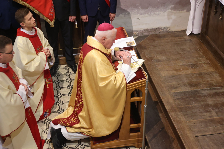 Msza św. w dniu wspomnienia liturgicznego bł. Rodzina Ulmów – Markowa, 7 lipca 2024. Fot. Katarzyna Gajda-Bator (IPN)