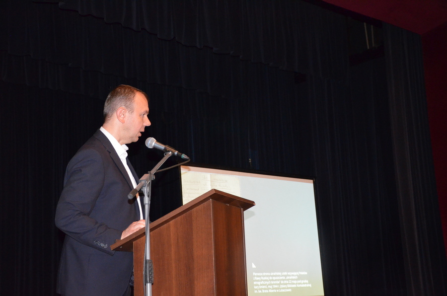 Konferencja „1944. W 80. rocznicę "Uciekinierki" ludności polskiej przed terrorem OUN-UPA”. Fot. IPN Rzeszów