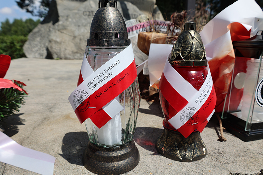 Akcja „11 lipca – Zapal Znicz Pamięci”. Fot. IPN Rzeszów