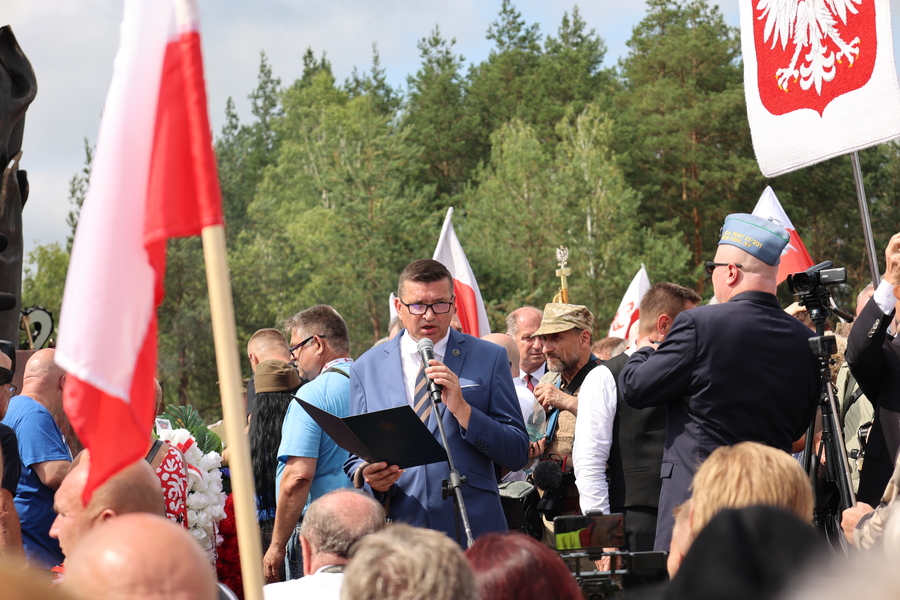 Odsłonięcie Pomnika „Rzeź Wołyńska”. Fot. IPN Rzeszów