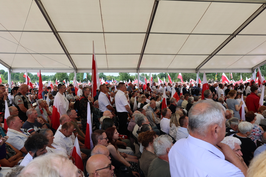 Odsłonięcie Pomnika „Rzeź Wołyńska”. Fot. IPN Rzeszów