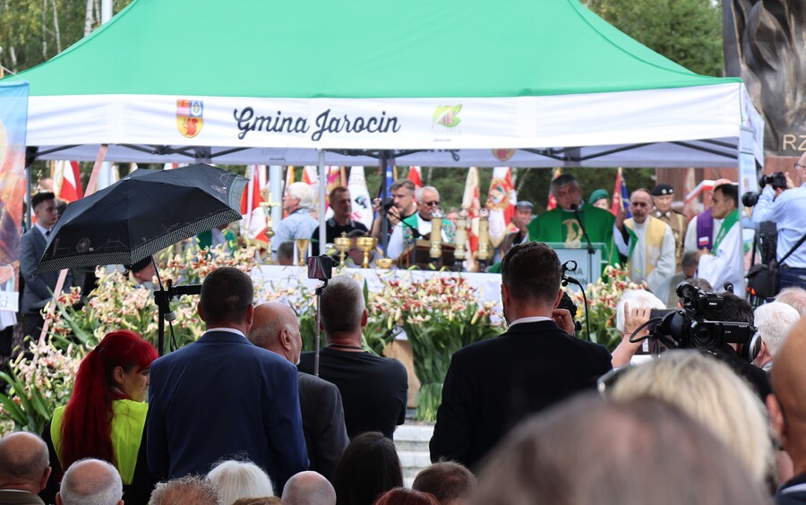 Odsłonięcie Pomnika „Rzeź Wołyńska”. Fot. IPN Rzeszów