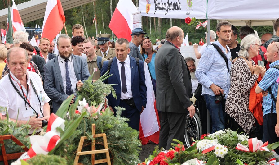 Odsłonięcie Pomnika „Rzeź Wołyńska”. Fot. IPN Rzeszów