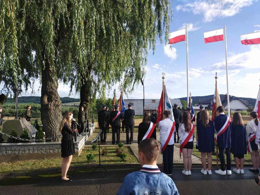 Obchody 80. rocznicy mordu na Polakach w Lesie Grabińskim – 24 lipca 2024. Fot. Grzegorz Leszczyński (IPN)