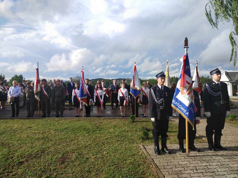 Obchody 80. rocznicy mordu na Polakach w Lesie Grabińskim – 24 lipca 2024. Fot. Grzegorz Leszczyński (IPN)