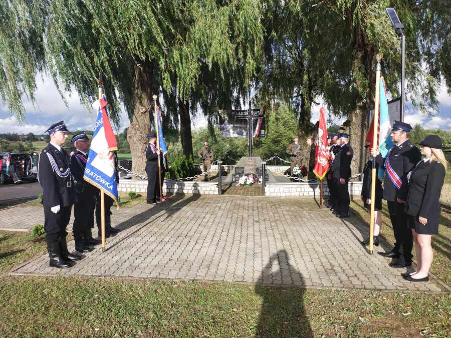 Obchody 80. rocznicy mordu na Polakach w Lesie Grabińskim – 24 lipca 2024. Fot. Grzegorz Leszczyński (IPN)