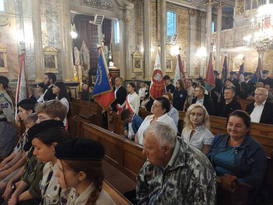 Obchody 80. rocznicy mordu na Polakach w Lesie Grabińskim – 24 lipca 2024. Fot. Grzegorz Leszczyński (IPN)